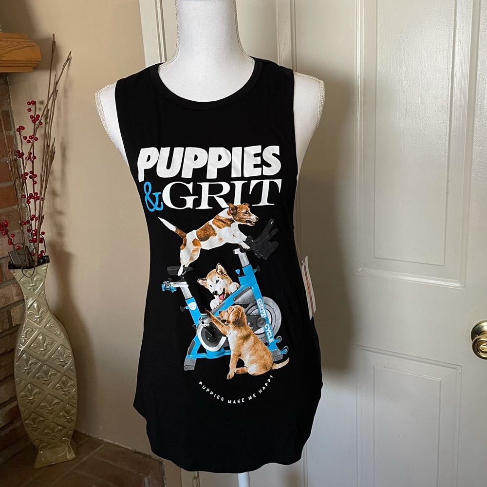 Puppies Make Me Happy “True Grit” Top